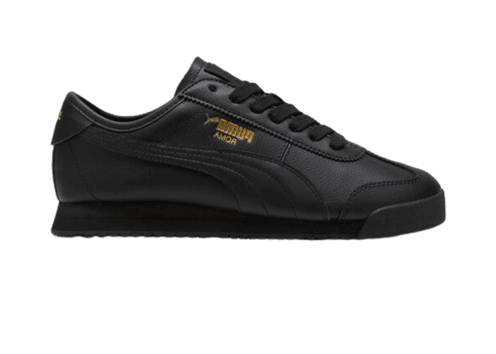 PUMA Roma 68 Revival Sneakers in Black/Team Gold