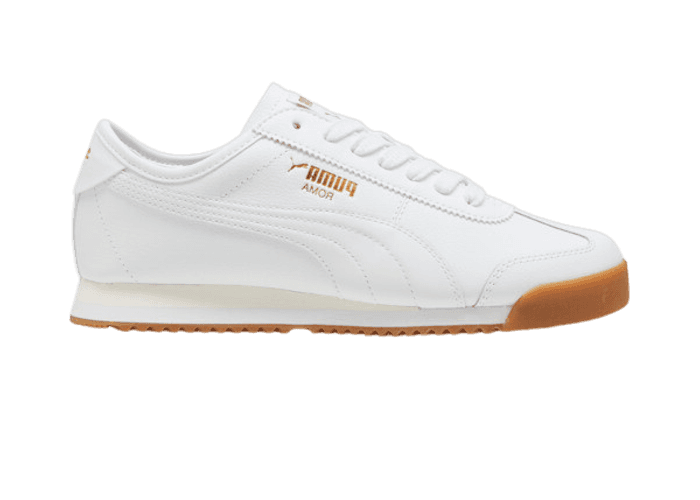 PUMA Roma 68 Revival Sneakers in White/Warm White/Gum