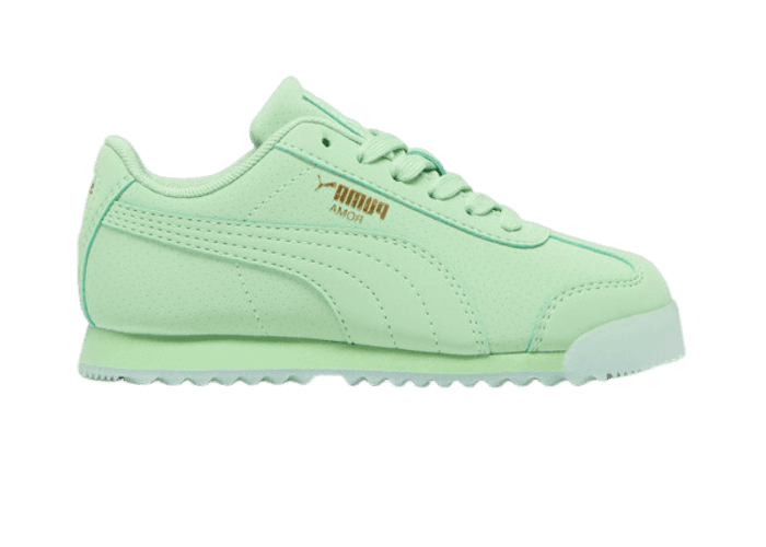 PUMA Roma Reversed Mist Sneakers in Pure Green/Icy Blue (PS)