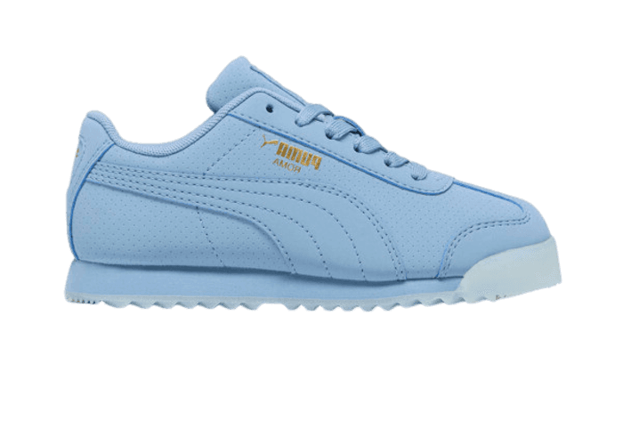 PUMA Roma Reversed Mist Sneakers in Zen Blue/Icy Blue (PS