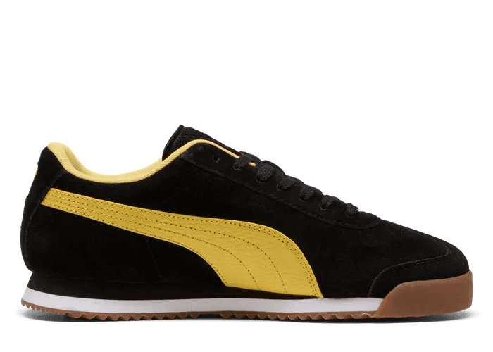 PUMA Roma Suede Sneakers in Black