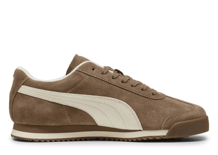 PUMA Roma Suede Sneakers in Brown