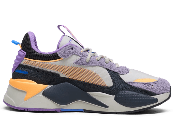 PUMA RS-X Alternate Route Sneakers in Desert Dust/Pale Plum/Flat