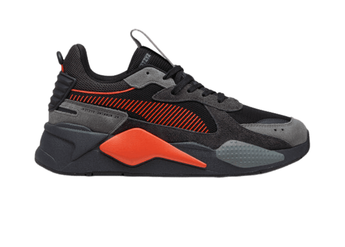 PUMA RS-X Heritage Sneakers in Black/Redmazing
