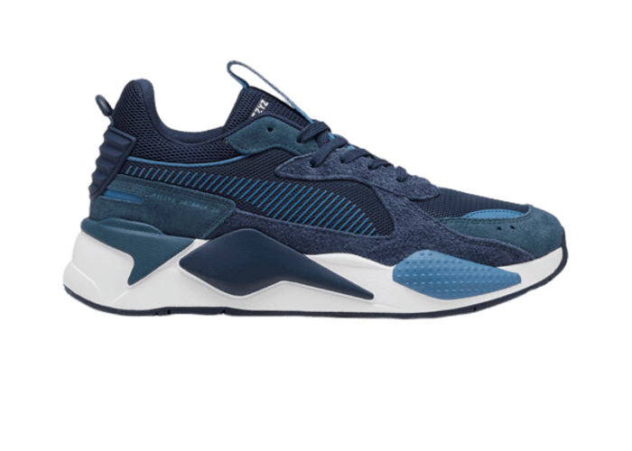 harum PUMA RS-X Heritage Sneakers in Dark Blue - 398210-05 Release