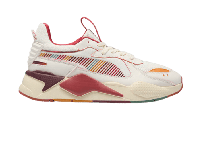 PUMA RS-X LNDSCP Andes Sneakers in Sugared Almond/Astro Red/Dark Jasper