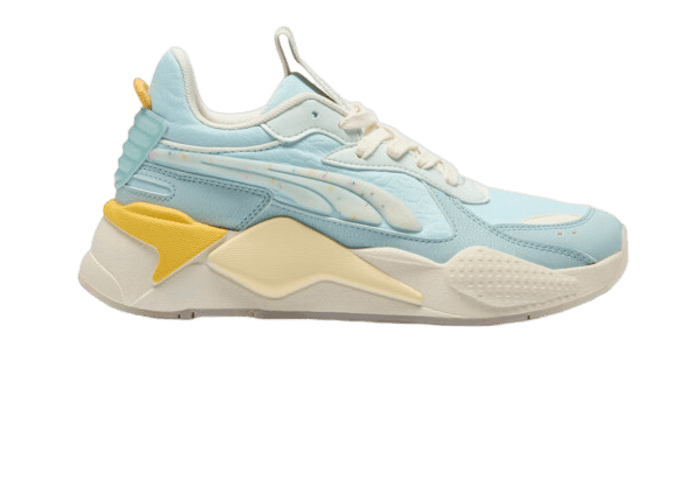 PUMA RS-X LNDSCP Caribbean Sneakers in Light Aqua/Turquoise Surf