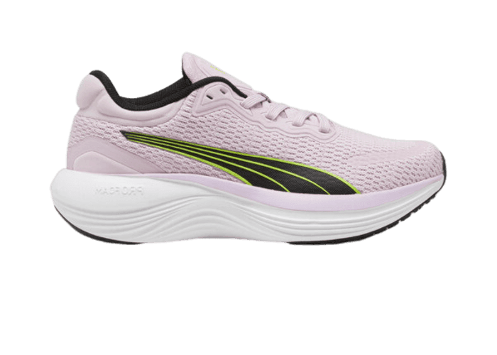 PUMA Scend Profoam Sneakers in Grape Mist/Black/Lime Pow (GS)