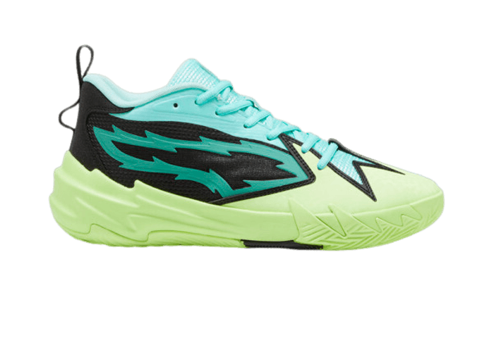 PUMA Scoot Zeros Basketball in Fizzy Apple/Electric Peppermint (GS)