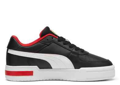 PUMA Scuderia Ferrari CA Pro Sneakers in Black/White