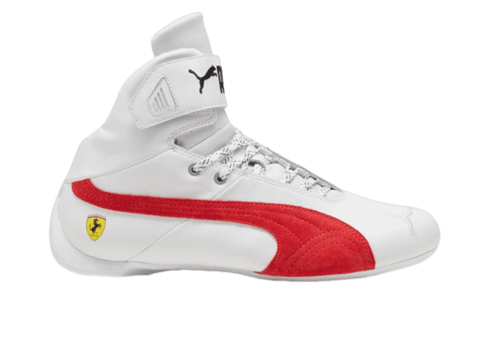 Puma Ferrari Red High Ankle Shoes Scuderia Ferrari Red Puma Red