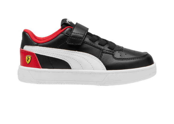 Puma Scuderia Ferrari x Caven 2.0 Little Kid 'Black Rosso Corsa'