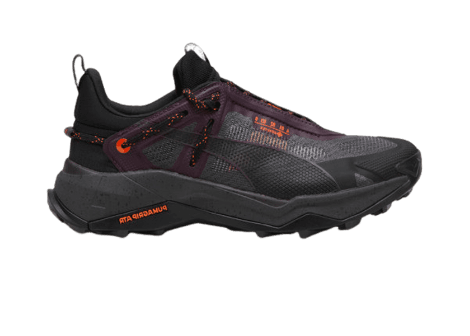 PUMA SEASONS Explore NITRO⢠GORE-TEX Hiking in Black/Midnight Plum/Flame Flicker