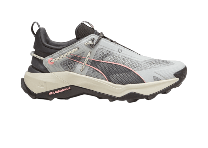 PUMA SEASONS Explore NITROâ¢ Hiking in Ash Grey/Alpine Snow/Koral Ice