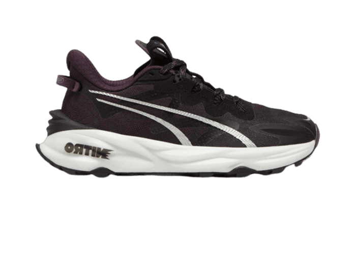 PUMA SEASONS Fast-Trac NITROâ¢ 3 Trail in Black/Midnight Plum/White