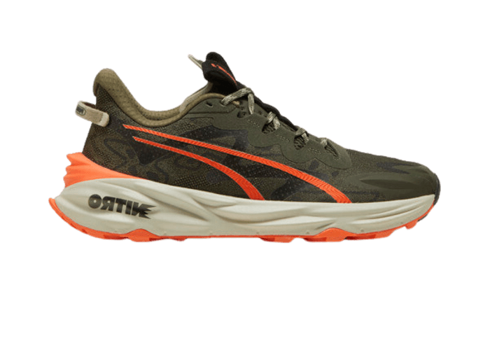 PUMA SEASONS Fast-Trac NITROâ¢ 3 Trail in Dark Olive/Flame Flicker/Desert Dust