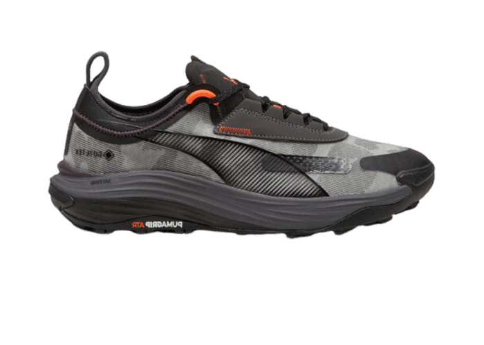 PUMA SEASONS Voyage NITRO⢠3 GORE-TEX® Trail in Dark Coal/Flame Flicker