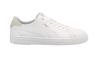 PUMA Serve Pro Lite Sneakers in White/Silver/Grey