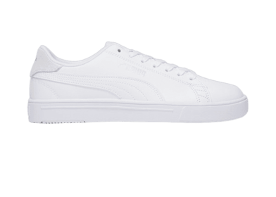 PUMA Serve Pro Lite Sneakers in White/Silver/Grey