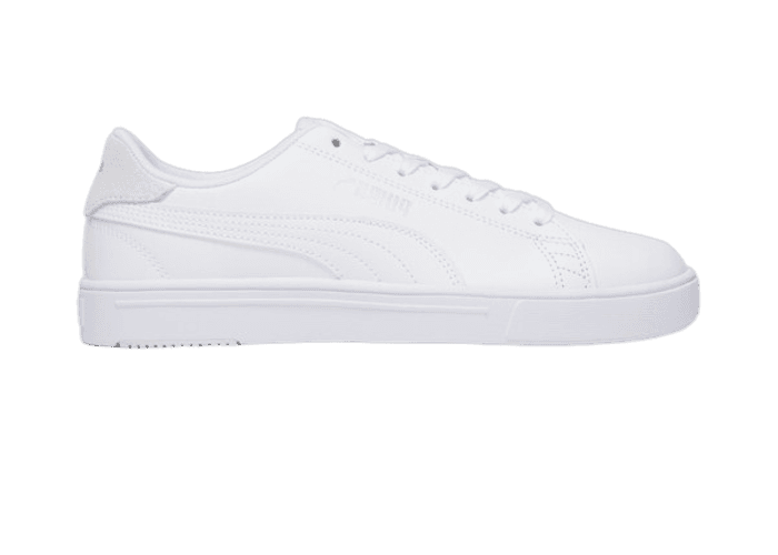 PUMA Serve Pro Lite Sneakers in White/Silver/Grey