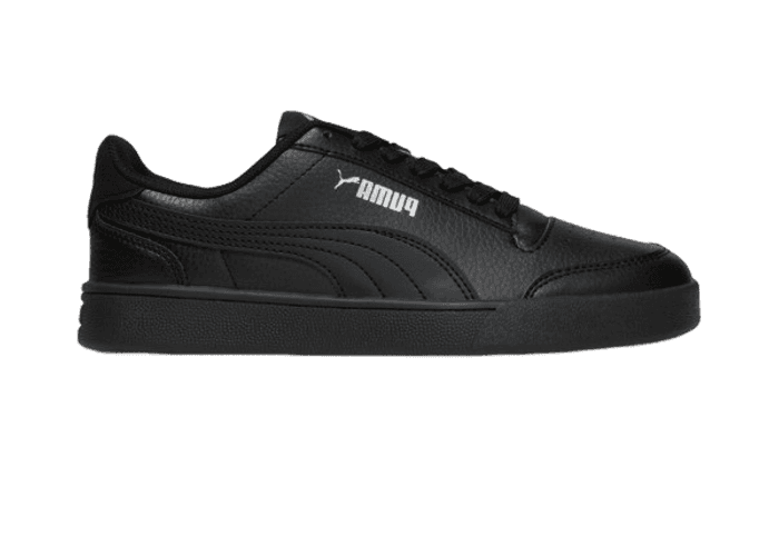 PUMA Shuffle Sneakers in Black/Silver (GS)