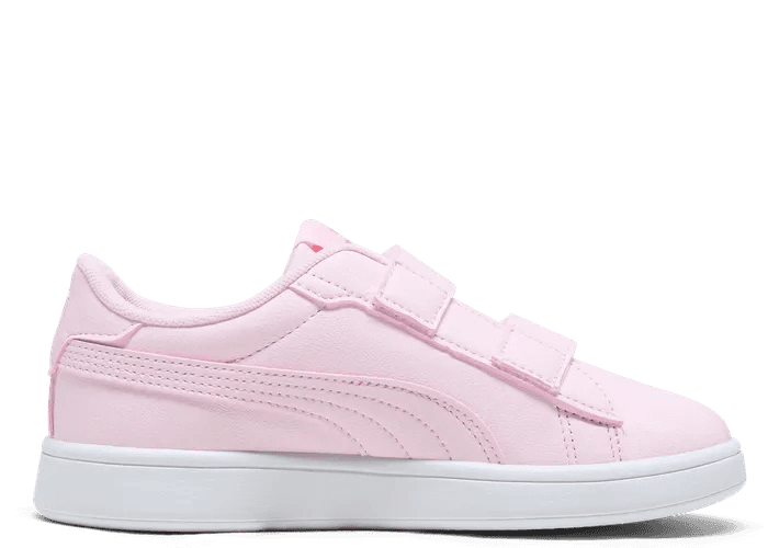 PUMA Smash 3.0 Badges ' Sneakers in Whisper Of Pink/Whisper
