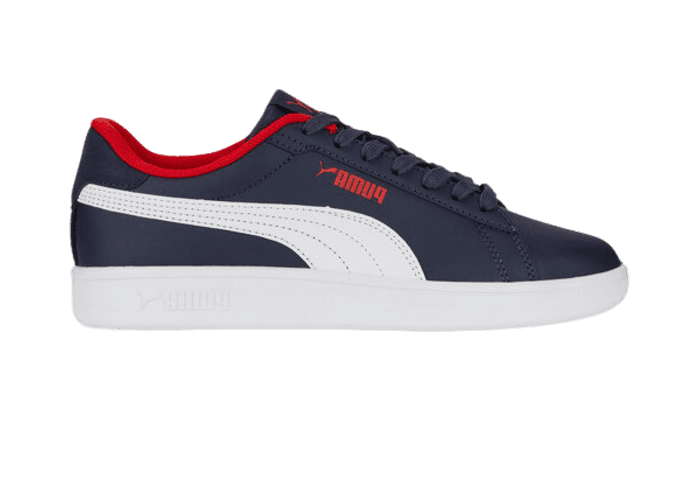 PUMA Smash 3.0 Leather Sneakers in Dark Blue (GS)