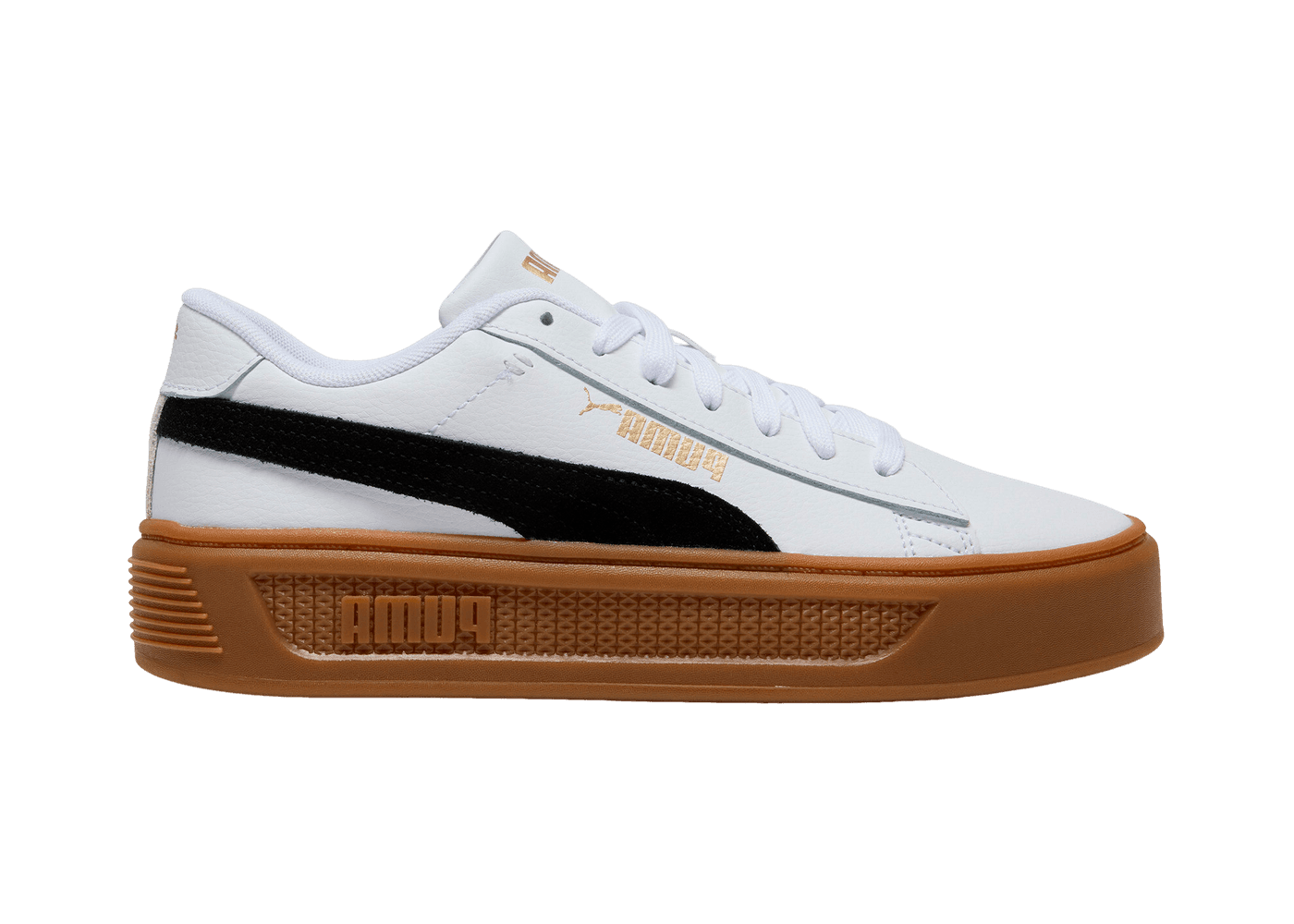 PUMA Smash 3.0 Mono Twist Sneakers in White - 395318-07