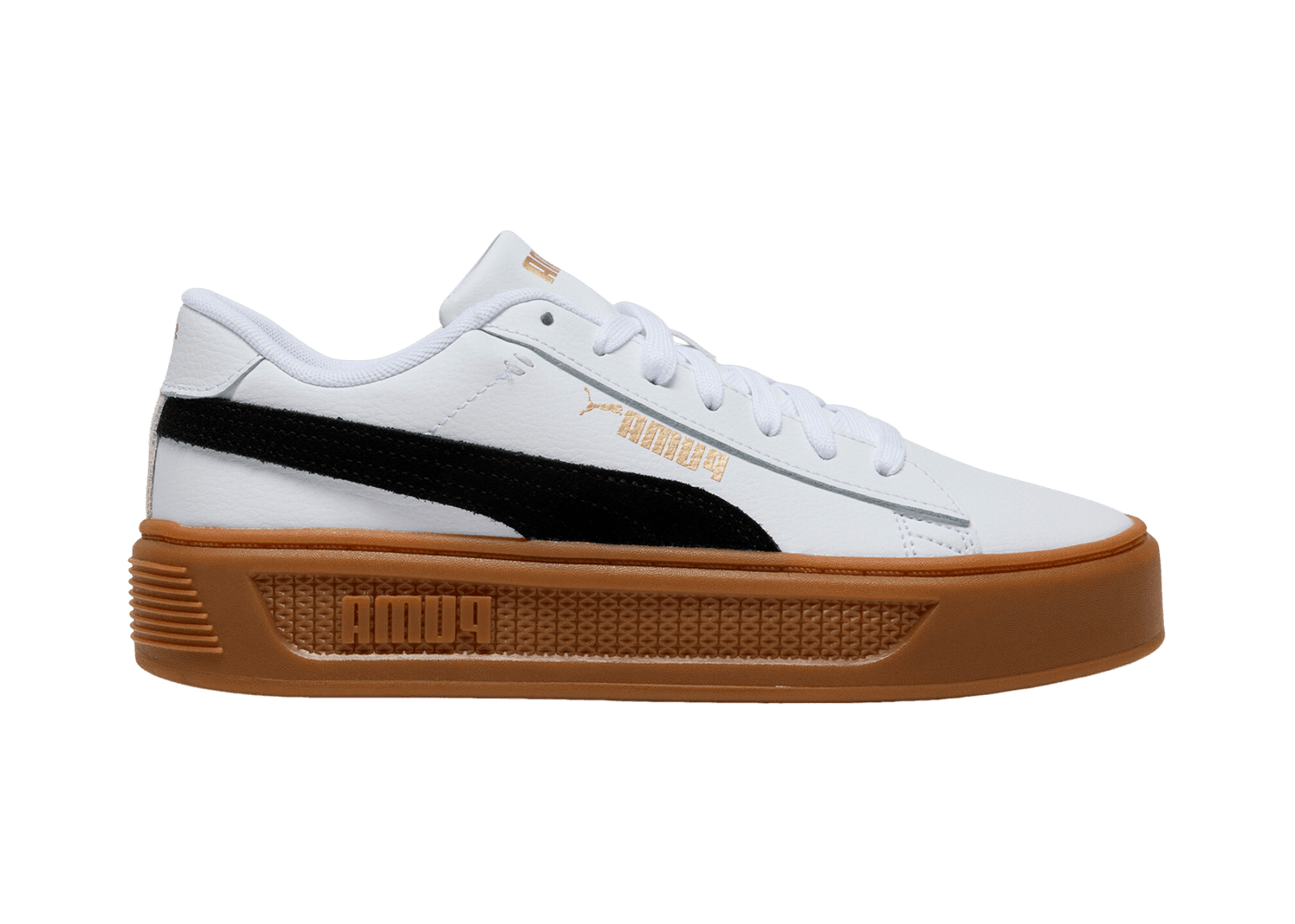 PUMA Smash 3.0 Mono Twist Sneakers in White