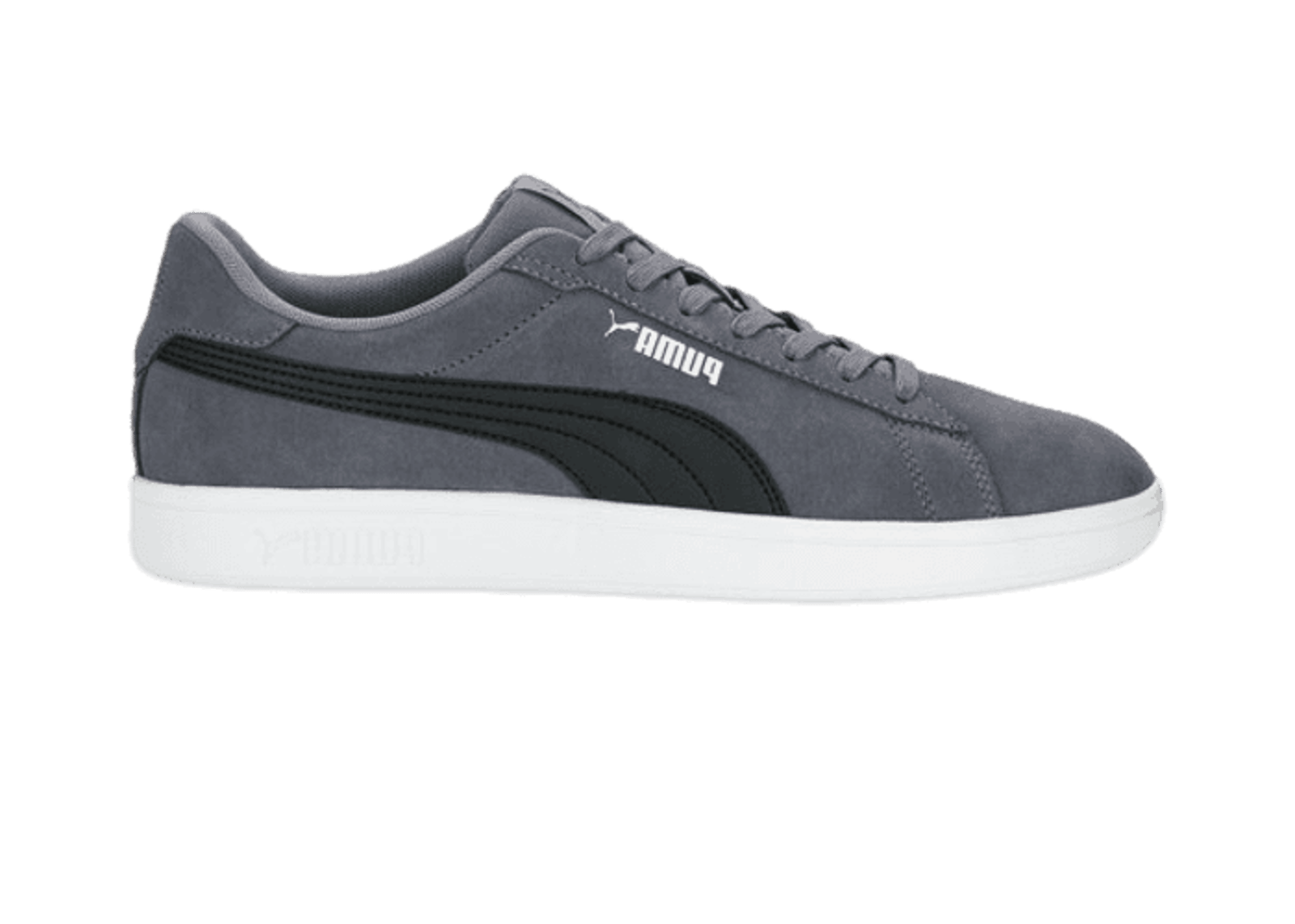 PUMA Smash 3.0 Sneakers in Grey Tile/Black/White