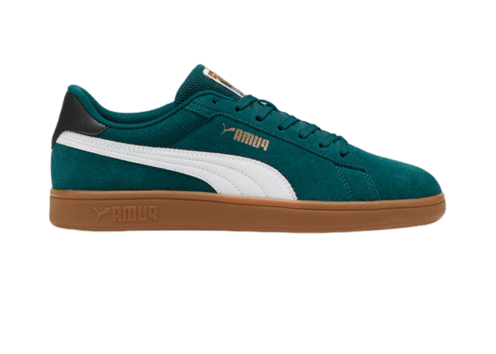 PUMA Smash 3.0 Year Of Sport Sneakers in Dark Myrtle/White/Gum
