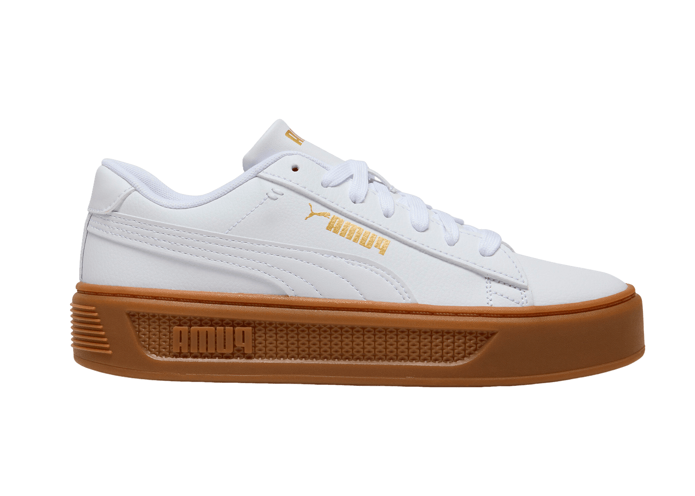 PUMA Smash Platform v3 Sneakers in White