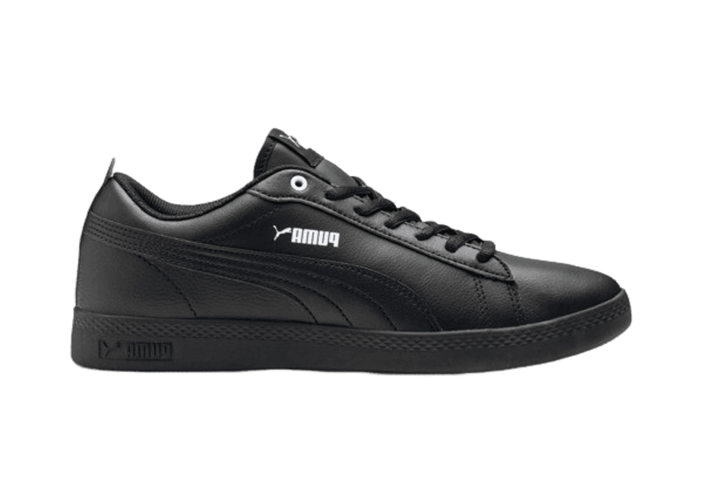 Puma Smash v2 Leather 'Black' (W)