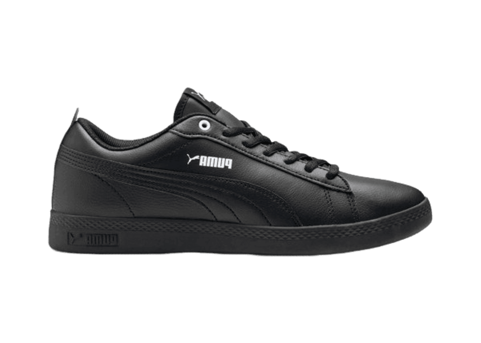Puma Smash v2 Leather 'Black' (W)