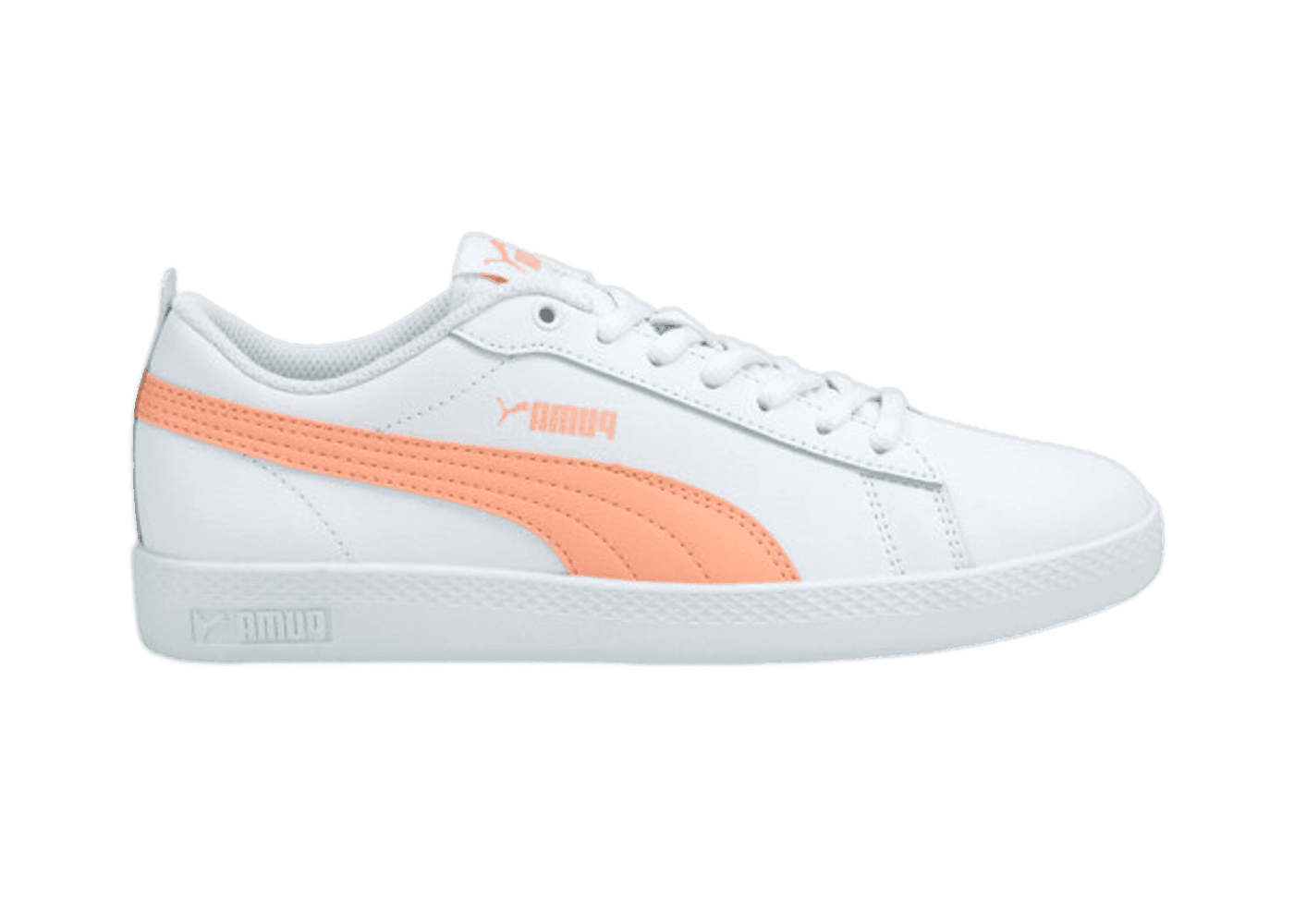 Puma Smash v2 Leather 'White Apricot Blush' (W)