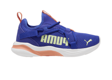 PUMA SoftRide Rift Pop Sneakers Big in Lapis Lazuli/Cool Cucumber (GS)