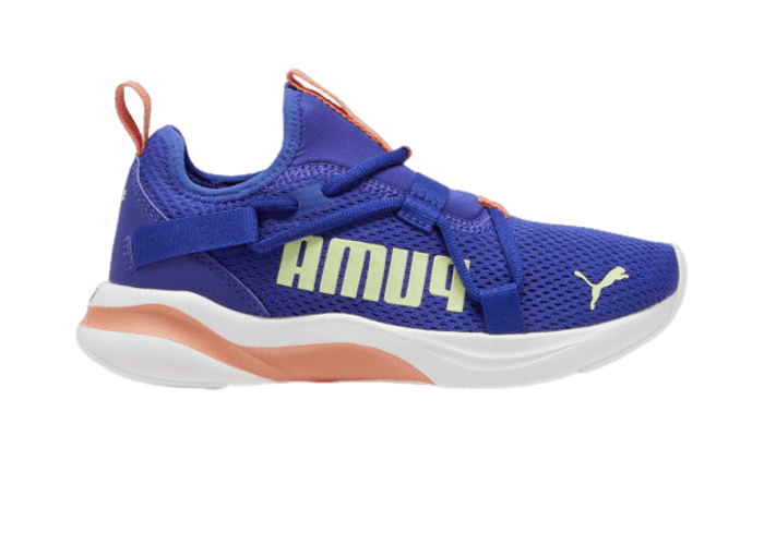 PUMA SoftRide Rift Pop Sneakers Big in Lapis Lazuli/Cool Cucumber (GS)