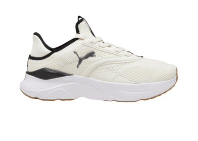 PUMA SOFTRIDE Mayve Women in Warm White/Black/Fizzy Apple