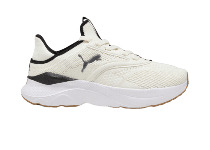 PUMA SOFTRIDE Mayve Women in Warm White/Black/Fizzy Apple