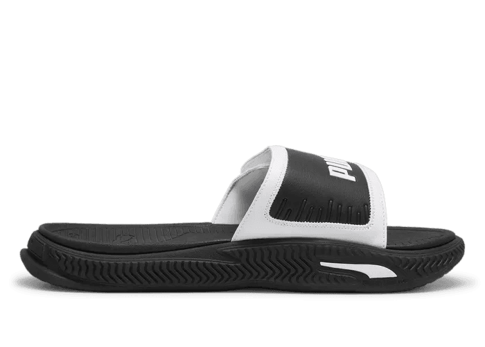 PUMA SoftridePro 24 V Slides in White/Black