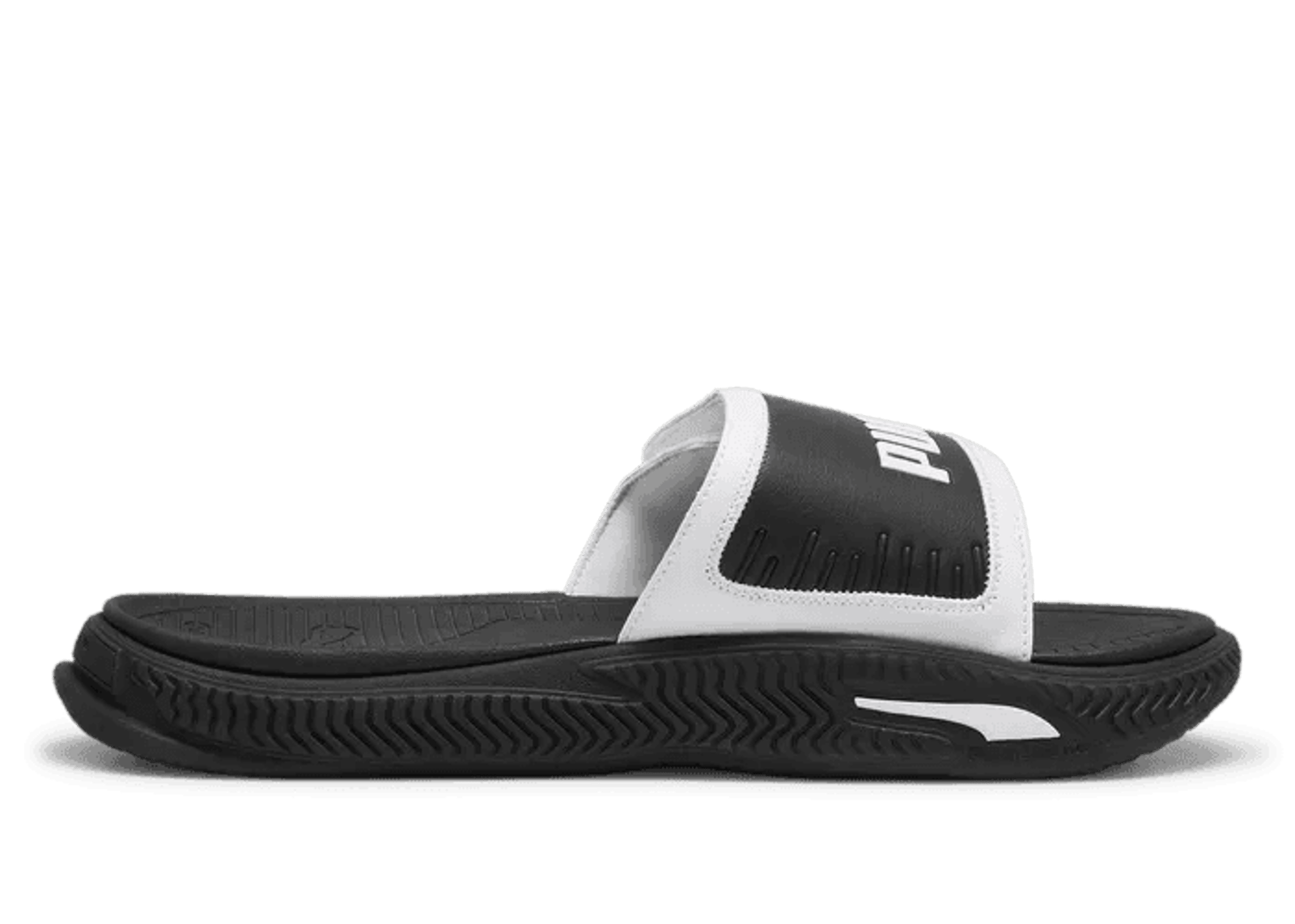 PUMA SoftridePro 24 V Slides in White/Black