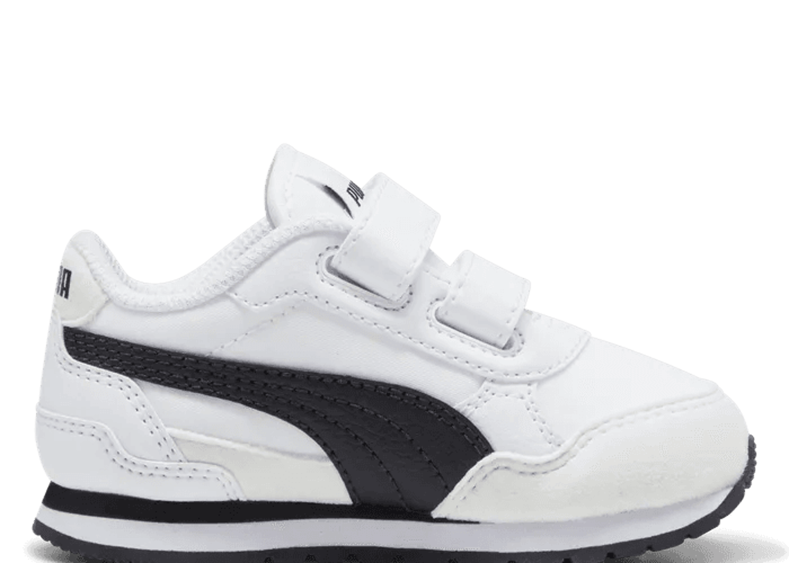 PUMA ST Runner v4 Nylon s' Sneakers in White/Black/Cast Iron (TD)