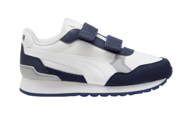 PUMA ST Runner v4 Nylon Sneakers in Dark Blue (GS)