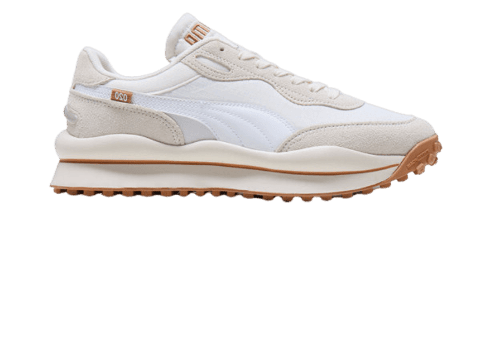 PUMA Style Rider Play On SD Trainers in Frosted Ivory/White