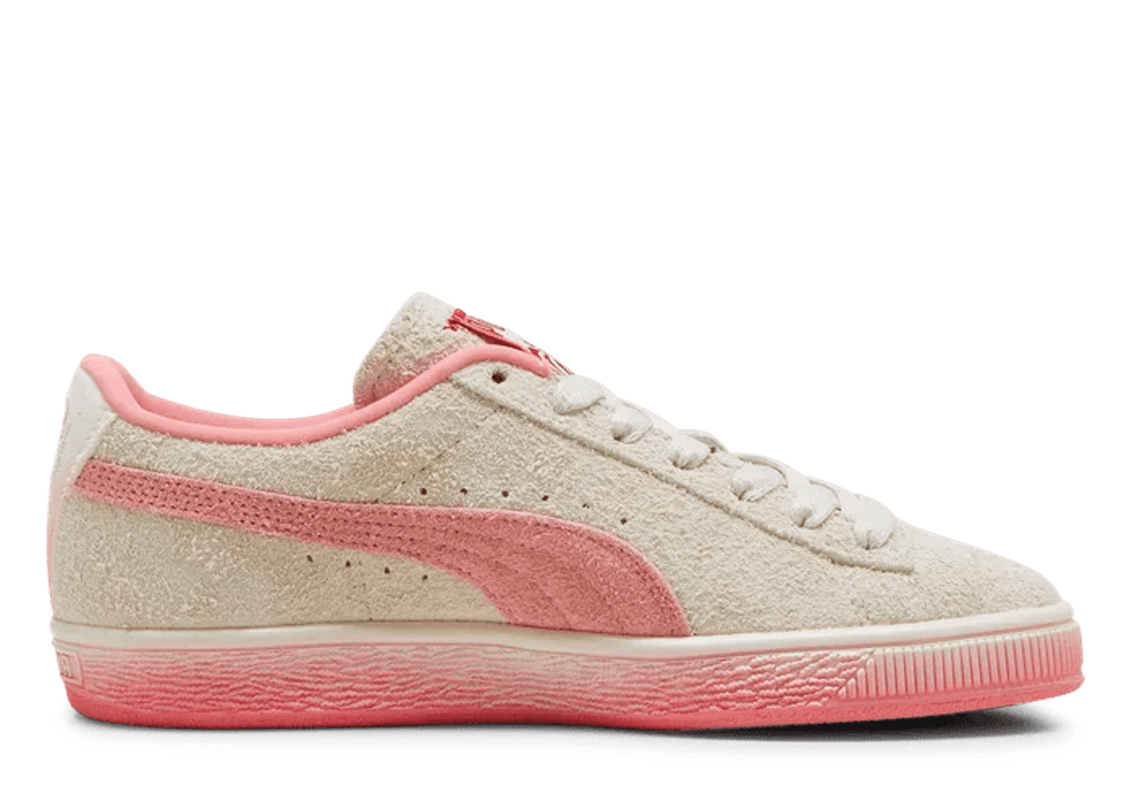 PUMA Suede California Dreamin' Sneakers in Sugared Almond/Passionfruit