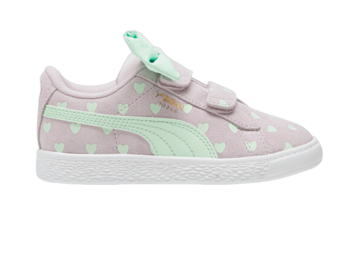 Puma Suede Classic Re-Bow Little Kid 'Hearts - Grape Mist'