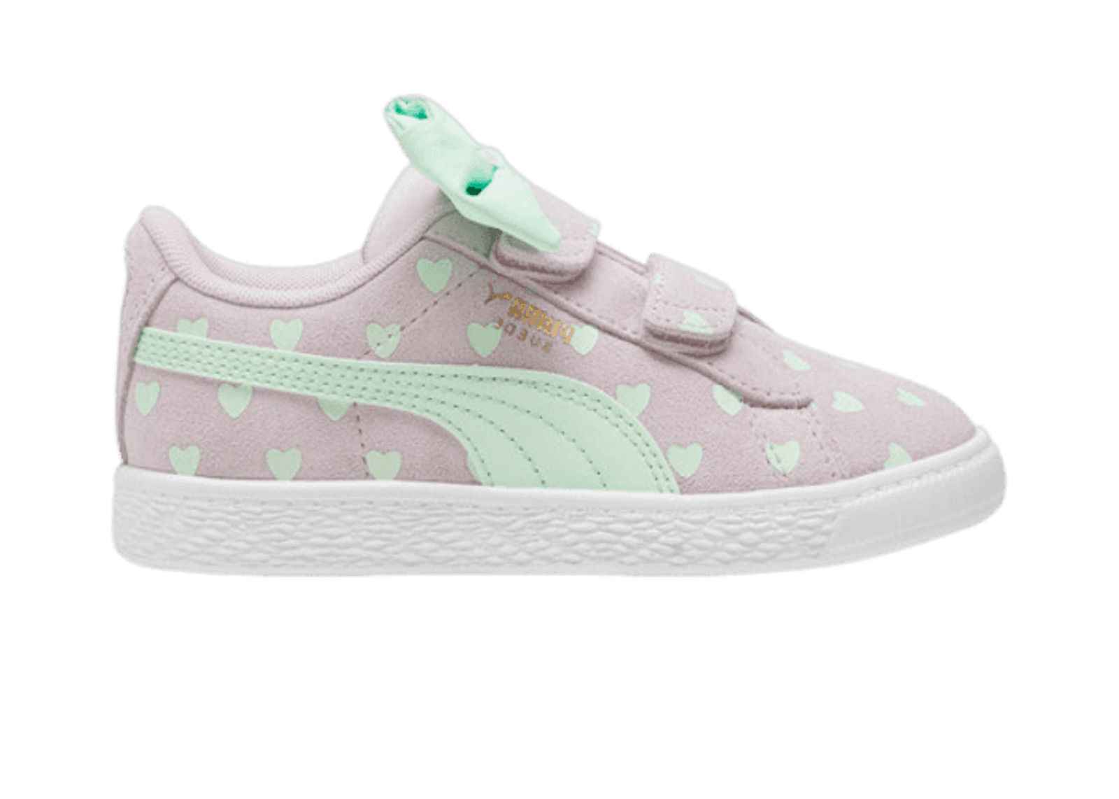 Puma Suede Classic Re-Bow Little Kid 'Hearts - Grape Mist'