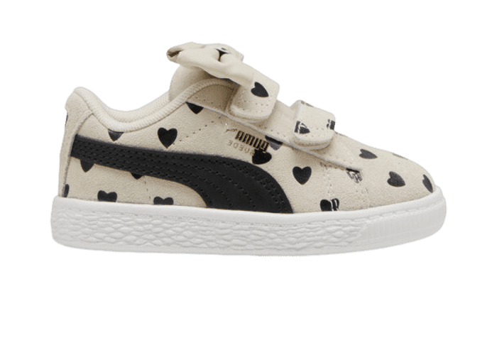 PUMA Suede Classic Re-Bow V 's in Alpine Snow/Black (TD)