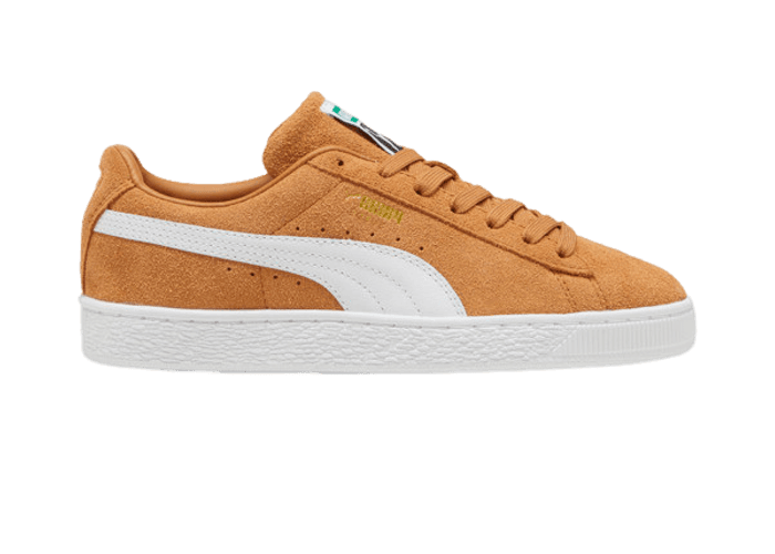 高評価レビュー Suede PUMA Classic 399781 - Latte/White Caramel in Sneakers スカート
