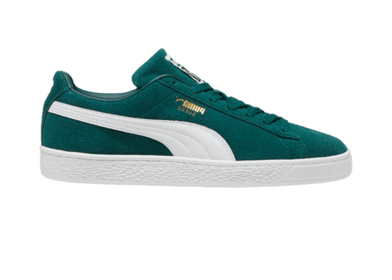 PUMA Suede Classic Sneakers in Dark Myrtle/White